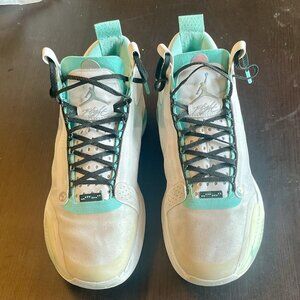 Nike Air Jordan 34 Snow Leopard PE 2019 Guo Ailun US SIZE 13 Basketball Shoes